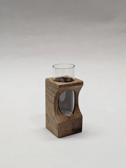 Tineke Tubes - Decorative Plant Propagation Holder - White Oak